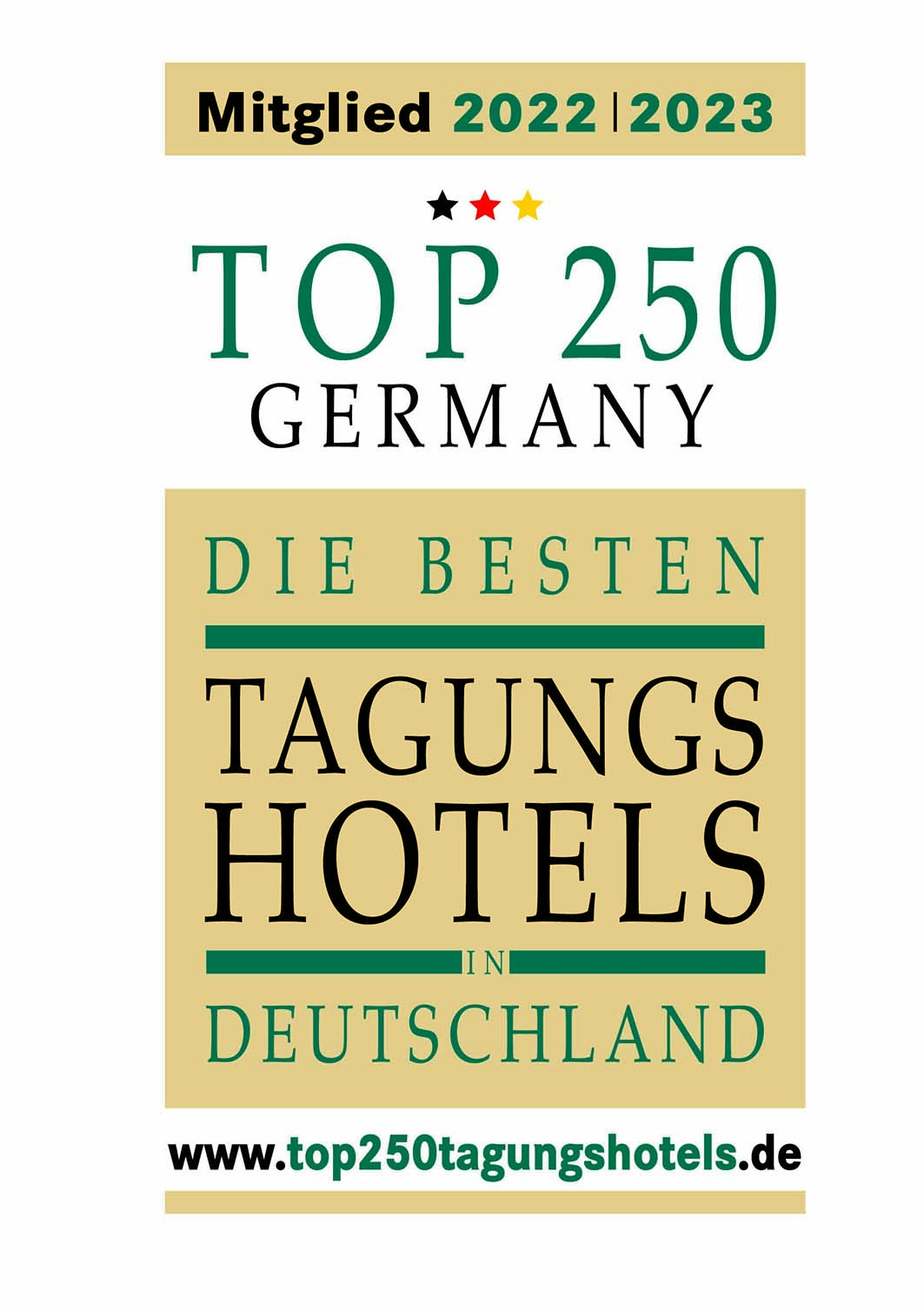 TOP 250 Tagungshotels <br />
2022 / 2023